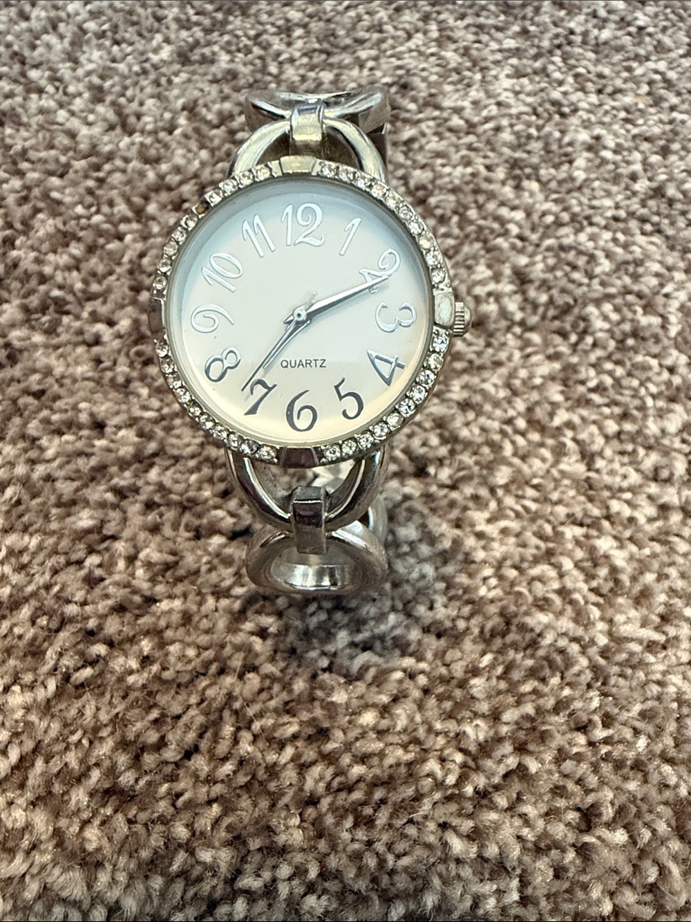 Quartz Silver Accent Watch
